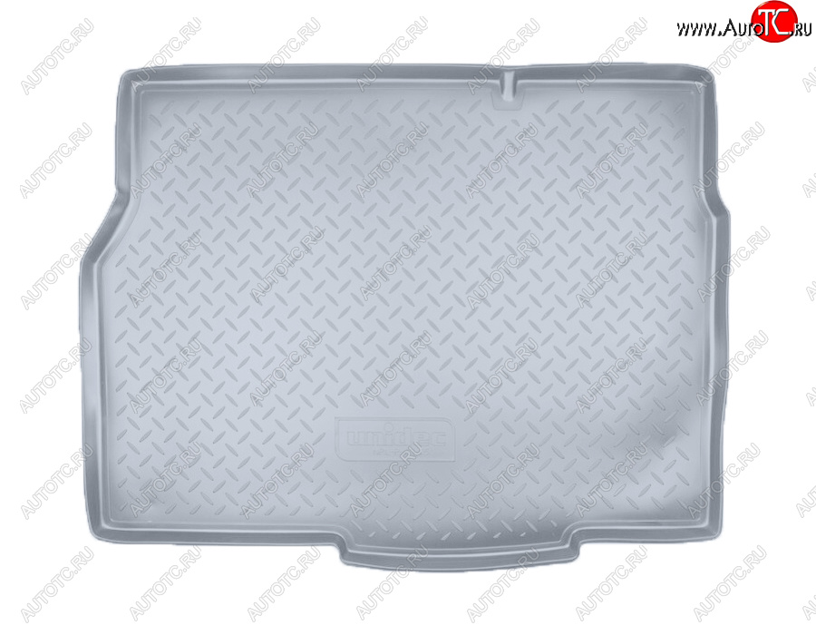 1 769 р. Коврик багажника Norplast Unidec  Opel Astra  H (2004-2015) хэтчбек 5дв дорестайлинг, хэтчбек 5дв рестайлинг (Цвет: серый)  с доставкой в г. Майкоп