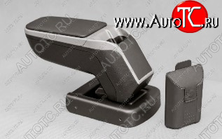 3 299 р. Подлокотник Armster 2 Opel Astra H универсал рестайлинг (2007-2015) (Silver)  с доставкой в г. Майкоп
