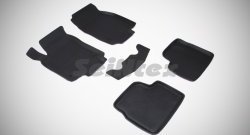 Износостойкие коврики в салон с высоким бортом SeiNtex Premium 4 шт. (резина) Opel Astra  H (2004-2007) универсал