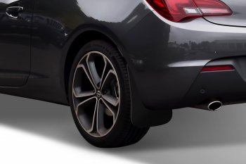 4 799 р. Задние брызговики Frosch Opel Astra J GTC (2011-2018)  с доставкой в г. Майкоп. Увеличить фотографию 2