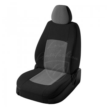 Чехлы для сидений Lord Autofashion Турин (жаккард, раздельная спинка) Opel Astra  J (2009-2012) универсал дорестайлинг, хэтчбек 5 дв. дорестайлинг (Черный, вставка Люкс-94)