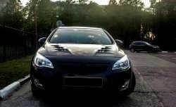 15 199 р. Пластиковый капот Sport Opel Astra J хэтчбек 5 дв. дорестайлинг (2009-2012) (Неокрашенный)  с доставкой в г. Майкоп. Увеличить фотографию 6