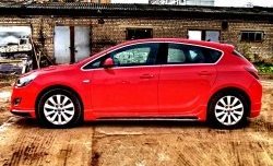 3 999 р. Накладка Sport на передний бампер Opel Astra J хэтчбек 5 дв. дорестайлинг (2009-2012) (Неокрашенная)  с доставкой в г. Майкоп. Увеличить фотографию 7