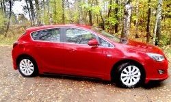 15 199 р. Пластиковый капот Sport Opel Astra J хэтчбек 5 дв. дорестайлинг (2009-2012) (Неокрашенный)  с доставкой в г. Майкоп. Увеличить фотографию 2