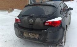 1 859 р. Реснички Sport на фонари Opel Astra J хэтчбек 5 дв. дорестайлинг (2009-2012)  с доставкой в г. Майкоп. Увеличить фотографию 2