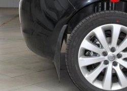 1 249 р. Задние брызговики NovLine 2 шт. (хетчбек) Opel Astra J хэтчбек 5 дв. дорестайлинг (2009-2012)  с доставкой в г. Майкоп. Увеличить фотографию 2