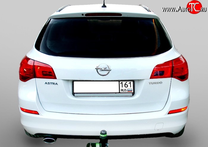 5 749 р. Фаркоп (Sports Tourer) Лидер Плюс Opel Astra J хэтчбек 5 дв. дорестайлинг (2009-2012) (Без электропакета)  с доставкой в г. Майкоп
