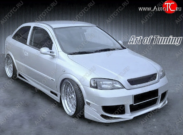 23 969 р. Передний бампер Rieger Opel Astra G седан (1998-2005)  с доставкой в г. Майкоп