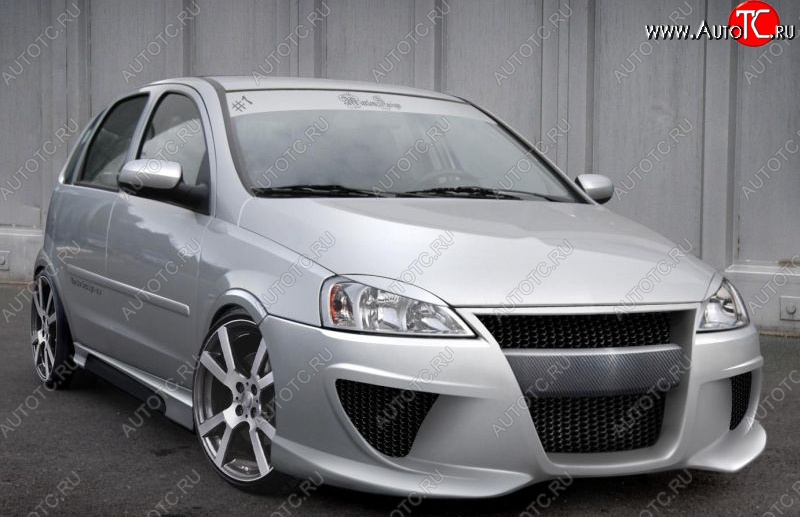 26 899 р. Передний бампер EVO Opel Corsa C (2000-2006)  с доставкой в г. Майкоп