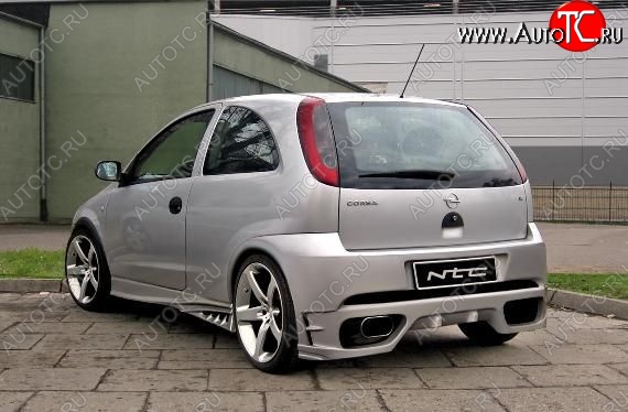 23 969 р. Задний бампер NTC Opel Corsa C (2000-2006)  с доставкой в г. Майкоп