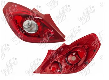 Левый фонарь задний DEPO Opel Corsa D 2-ой рестайлинг, хэтчбэк 3 дв. (2011-2014)