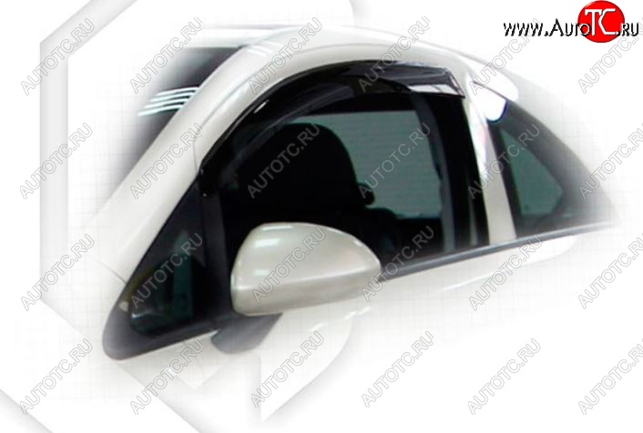 1 999 р. Дефлектора окон CA-Plastic  Opel Corsa  D (2010-2014) 1-ый рестайлинг, хэтчбэк 5 дв.,  2-ой рестайлинг, хэтчбэк 5 дв. (Classic полупрозрачный)  с доставкой в г. Майкоп