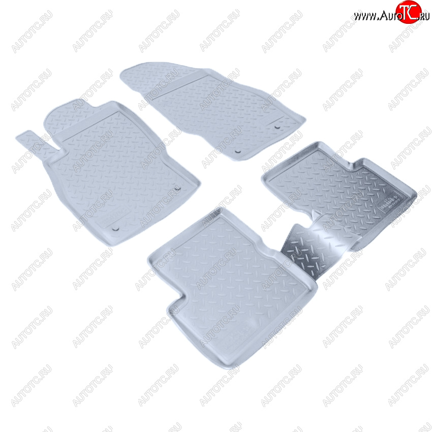 2 669 р. Коврики салона Norplast Unidec  Opel Corsa  D (2006-2014) дорестайлинг, хэтчбэк 3 дв., 1-ый рестайлинг, хэтчбэк 3 дв., 1-ый рестайлинг, хэтчбэк 5 дв.,  2-ой рестайлинг, хэтчбэк 5 дв., 2-ой рестайлинг, хэтчбэк 3 дв. (Цвет: серый)  с доставкой в г. Майкоп