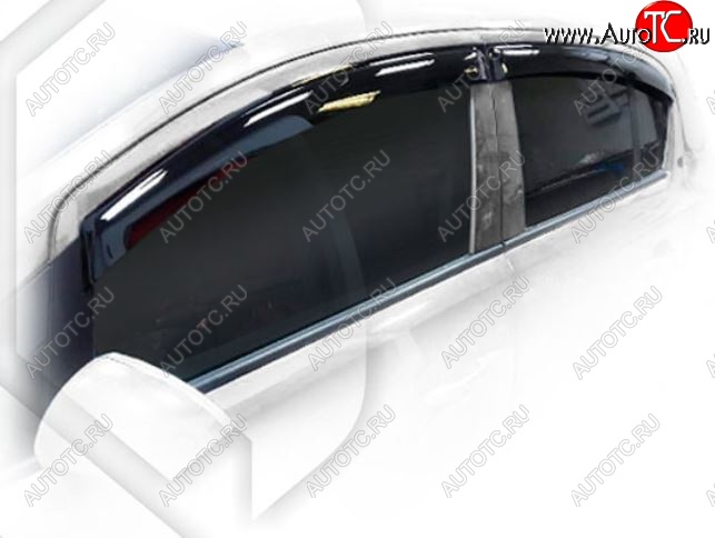 1 999 р. Дефлектора окон CA-Plastic  Opel Corsa  D (2006-2010)   дорестайлинг, хэтчбэк 5 дв. (Classic полупрозрачный, Без хром.молдинга)  с доставкой в г. Майкоп