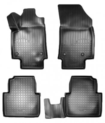 Коврики салонные Noplast (3D) Opel Crossland X (2017-2025)