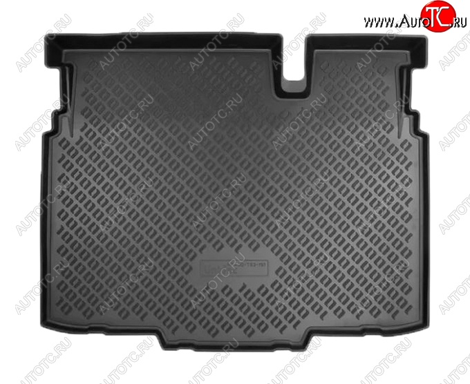 1 639 р. Коврик в багажник Norplast (на нижнюю полку)  Opel Crossland  X (2017-2025) (Черный)  с доставкой в г. Майкоп