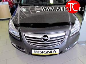 599 р. Дефлектор капота NovLine Opel Insignia A дорестайлинг седан (2008-2013)  с доставкой в г. Майкоп