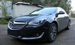 1 539 р. Сетка на бампер (рестайлинг) Russtal (хром) Opel Insignia A универсал рестайлинг (2013-2017)  с доставкой в г. Майкоп. Увеличить фотографию 3