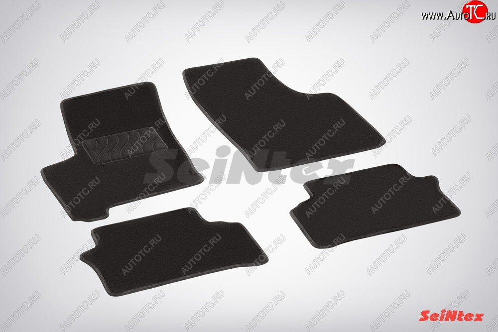 2 899 р. Износостойкие коврики в салон SeiNtex Premium LUX 4 шт. (ворсовые) Opel Meriva A (2002-2010)  с доставкой в г. Майкоп