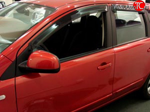 2 069 р. Дефлекторы окон (ветровики) Novline 4 шт. (4 двери) Opel Meriva B (2010-2013)  с доставкой в г. Майкоп