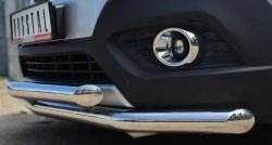 17 999 р. Защита переднего бампера (2 трубыØ63 мм, нержавейка) SLITKOFF Opel Mokka  дорестайлинг (2012-2016)  с доставкой в г. Майкоп. Увеличить фотографию 3