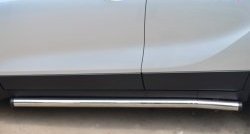 76 999 р. Защита порогов из круглой трубы диаметром 63 мм Russtal Opel Mokka  дорестайлинг (2012-2016) (Защита порогов с со скосами на торцах (вариант 1))  с доставкой в г. Майкоп. Увеличить фотографию 5