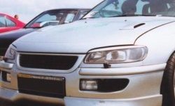 1 649 р. Реснички на фары CT Opel Omega B седан (1994-2004) (Неокрашенные)  с доставкой в г. Майкоп. Увеличить фотографию 2