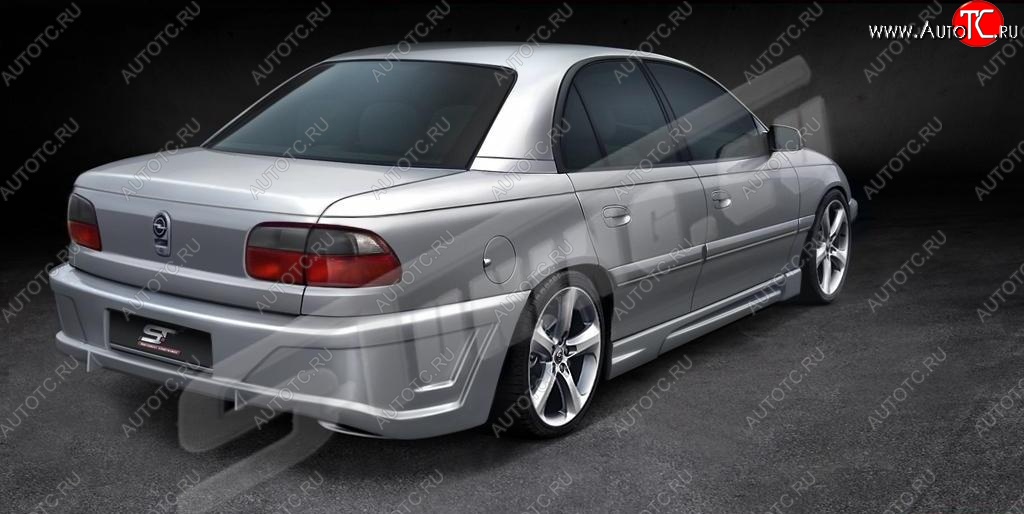 22 899 р. Задний бампер ST Opel Omega B седан (1994-2004)  с доставкой в г. Майкоп