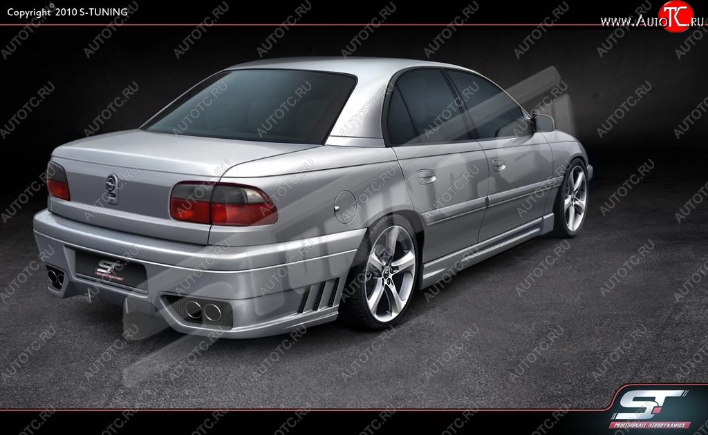 23 969 р. Задний бампер ST3 Opel Omega B седан (1994-2004)  с доставкой в г. Майкоп