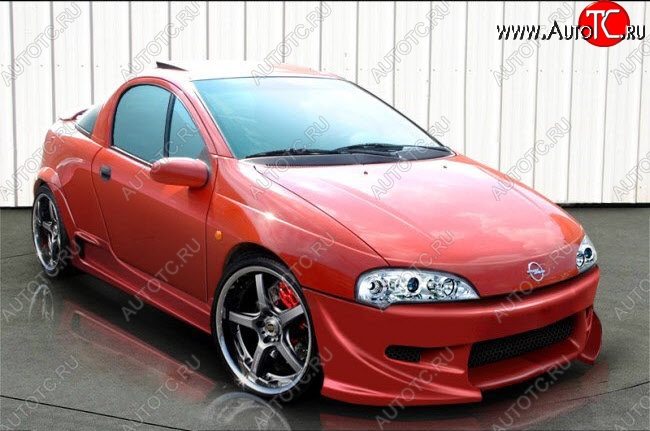 22 899 р. Передний бампер Velside Opel Tigra A (1994-2001)  с доставкой в г. Майкоп