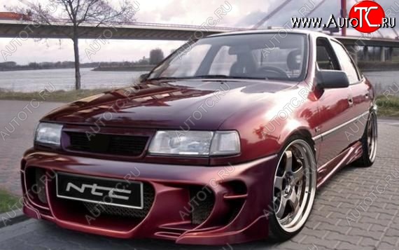 23 969 р. Передний бампер EVO Opel Vectra A седан рестайлинг (1992-1995)  с доставкой в г. Майкоп