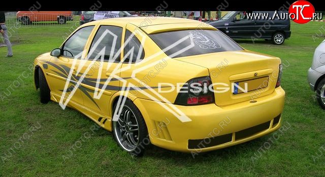 22 899 р. Задний бампер Rieger Opel Vectra B седан дорестайлинг (1995-1999)  с доставкой в г. Майкоп