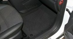 5 999 р. Комплект ковриков в салон (текстиль, чёрные) Element Opel Zafira В рестайлинг (2007-2015) (Чёрные)  с доставкой в г. Майкоп. Увеличить фотографию 4