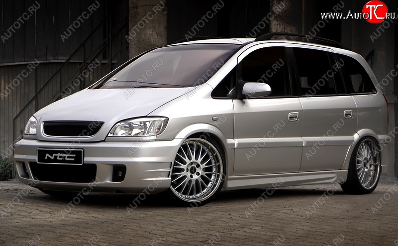 25 899 р. Передний бампер NTC Opel Zafira A (1999-2006)  с доставкой в г. Майкоп