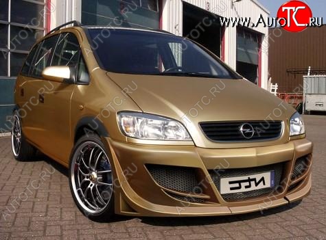 25 899 р. Передний бампер ST Opel Zafira A (1999-2006)  с доставкой в г. Майкоп