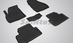 Износостойкие коврики в салон с высоким бортом SeiNtex Premium 4 шт. (резина) Opel Zafira  С (2011-2016) дорестайлинг