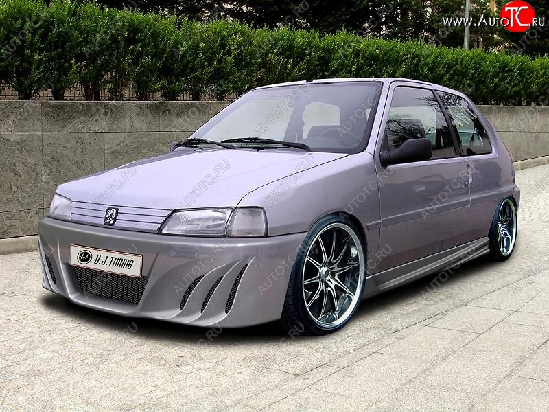 25 899 р. Передний бампер D.J. Peugeot 106 (1991-2003)  с доставкой в г. Майкоп