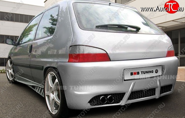 25 899 р. Задний бампер ВМВ Peugeot 106 (1991-2003)  с доставкой в г. Майкоп