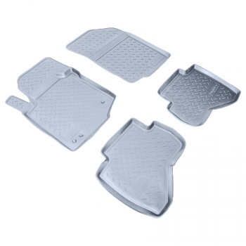 Коврики салона Norplast Unidec Peugeot 107  PN (2005-2009) хэтчбэк 3 дв. дорестайлинг (Цвет: серый)