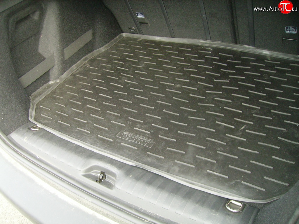 1 699 р. Коврик в багажник Aileron (полиуретан)  Peugeot 2008 (2013-2016)  дорестайлинг  с доставкой в г. Майкоп