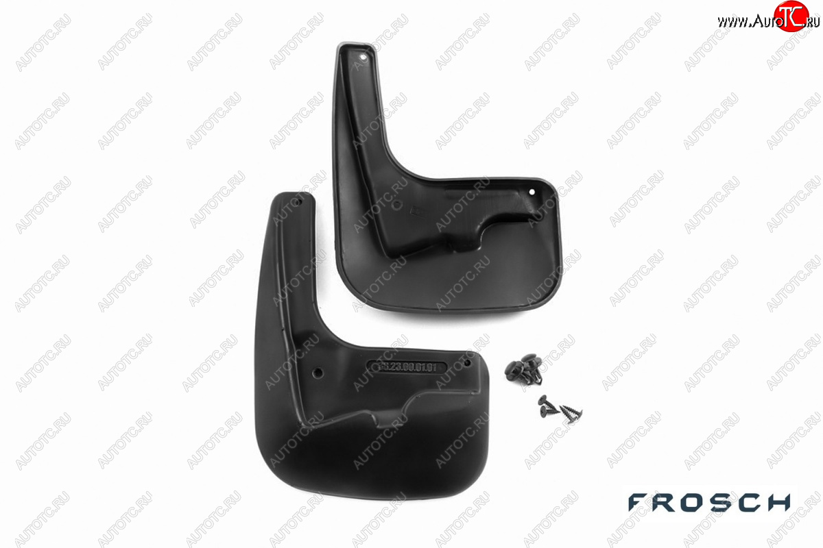 1 249 р. Брызговики Frosch (optimum) Peugeot 208 1 (2012-2019) (Передние)  с доставкой в г. Майкоп
