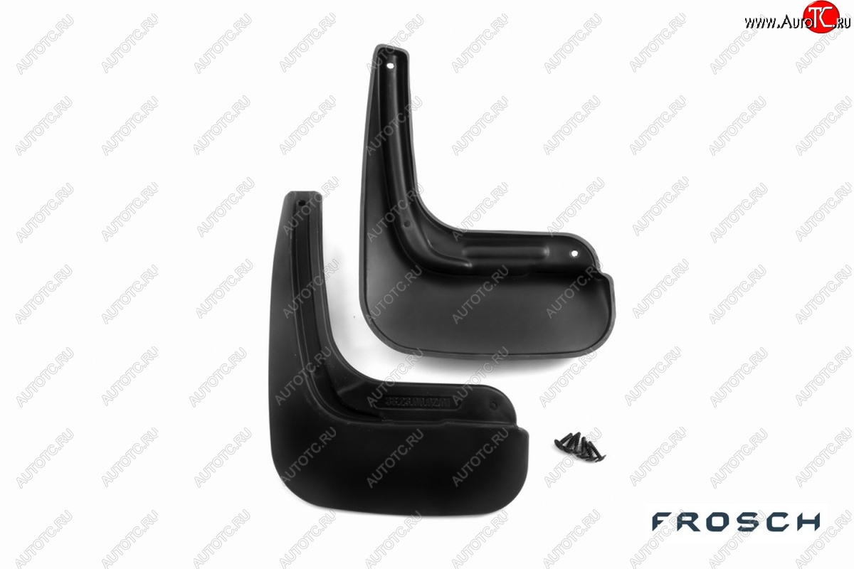 2 379 р. Брызговики Frosch (optimum) Peugeot 208 1 (2012-2019) (Задние)  с доставкой в г. Майкоп
