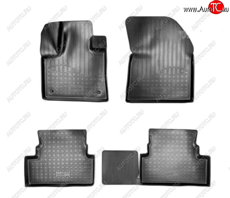 2 999 р. Коврики салонные Noplast 3D  Peugeot 3008  2 (2016-2025) (Бежевый)  с доставкой в г. Майкоп