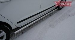 12 329 р. Защита порогов Souz-96 (d60) Peugeot 3008 рестайлинг (2013-2017)  с доставкой в г. Майкоп. Увеличить фотографию 2