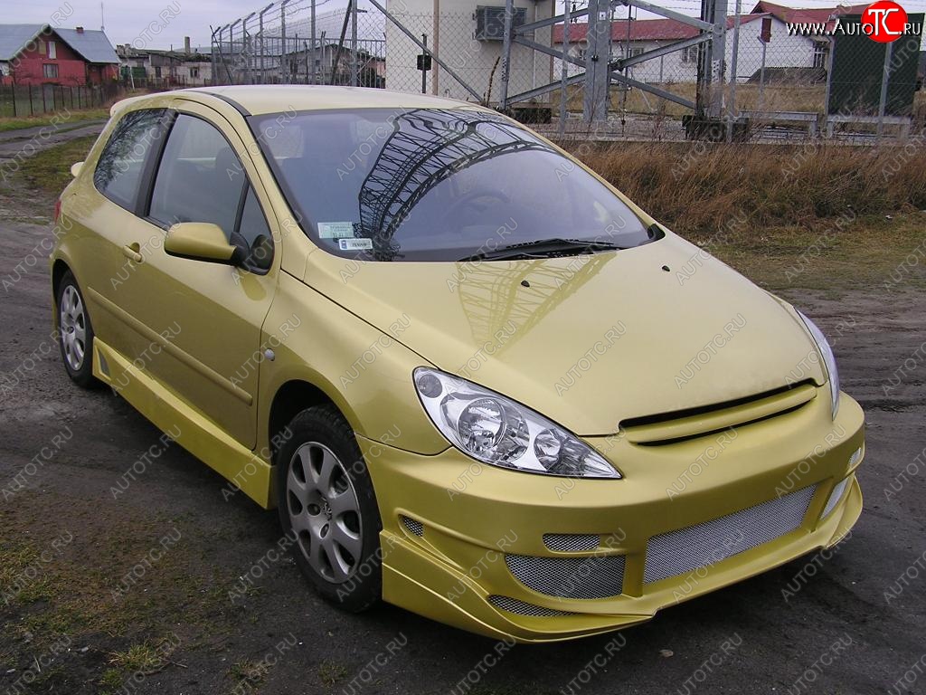24 499 р. Передний бампер Rieger Peugeot 307 универсал дорестайлинг (2001-2005)  с доставкой в г. Майкоп