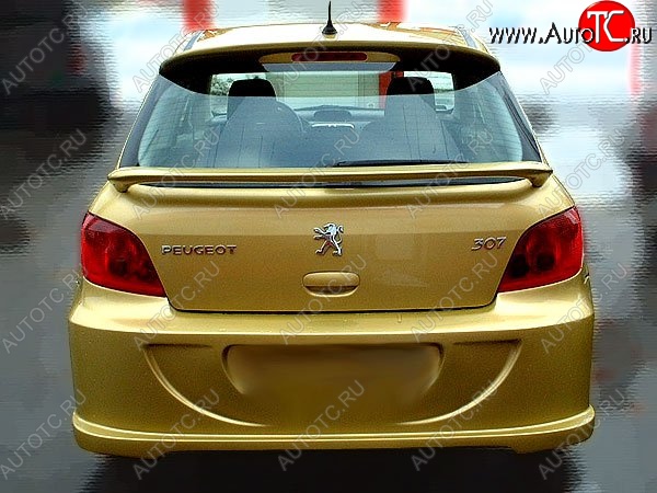 28 999 р. Задний бампер D.J. Peugeot 307 хэтчбэк 5 дв. дорестайлинг (2001-2005)  с доставкой в г. Майкоп