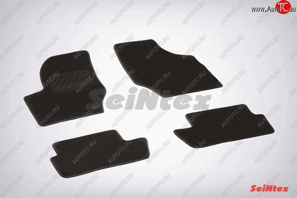 2 899 р. Износостойкие коврики в салон SeiNtex Premium LUX 4 шт. (ворсовые)  Peugeot 307 ( универсал,  хэтчбэк 3 дв.,  хэтчбэк 5 дв.) (2001-2008) дорестайлинг, рестайлинг  с доставкой в г. Майкоп