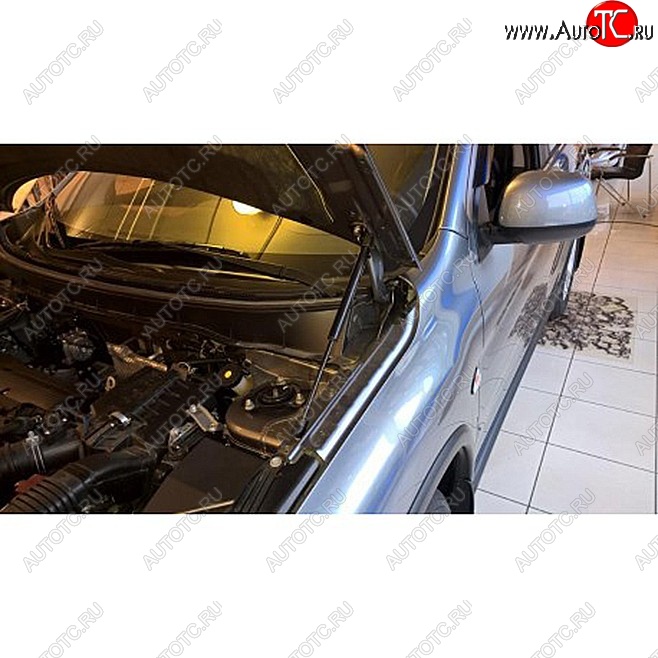 1 599 р. Упоры капота Russtal Peugeot 4008 (2012-2017)  с доставкой в г. Майкоп