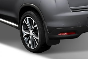 4 799 р. Брызговики Frosch (optimum) Peugeot 4008 (2012-2017) (Задние)  с доставкой в г. Майкоп. Увеличить фотографию 2