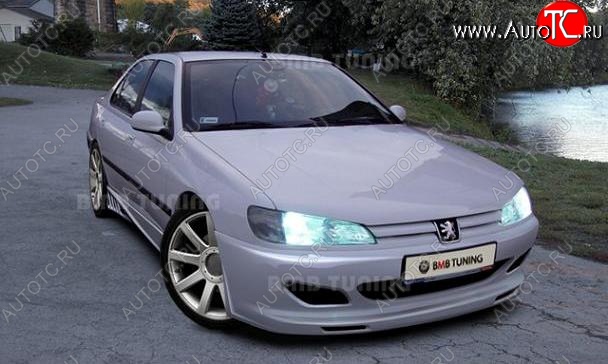 23 969 р. Передний бампер ВМВ Peugeot 406 8B седан дорестайлинг (1995-1999)  с доставкой в г. Майкоп